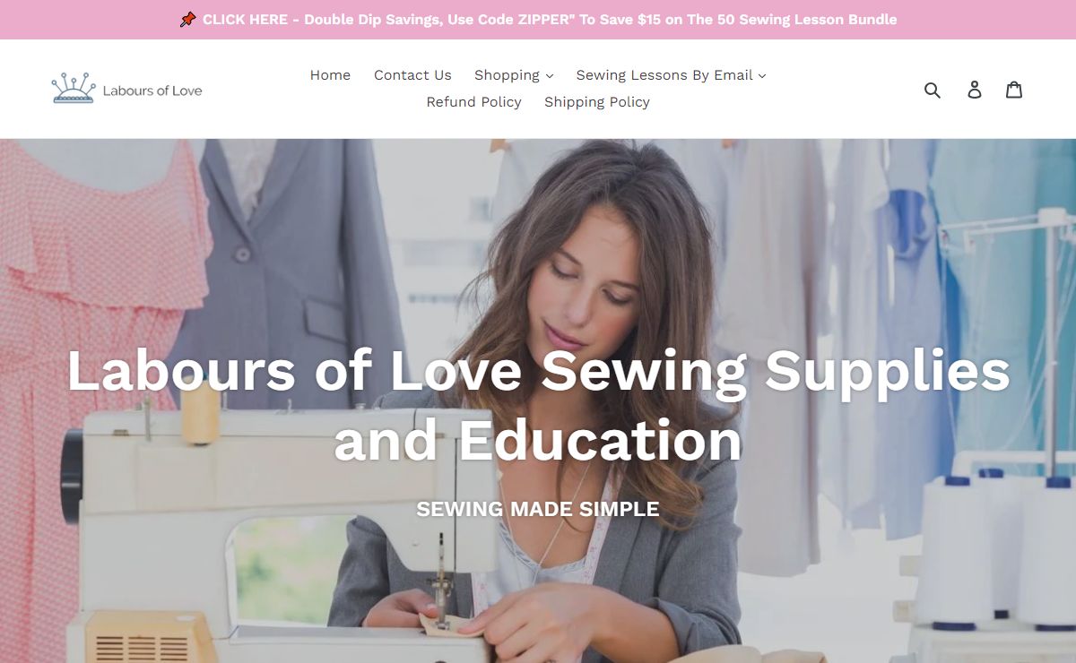 Labours Of Love SEWING AND EDUCATION – Labours of Love Sewing and Education