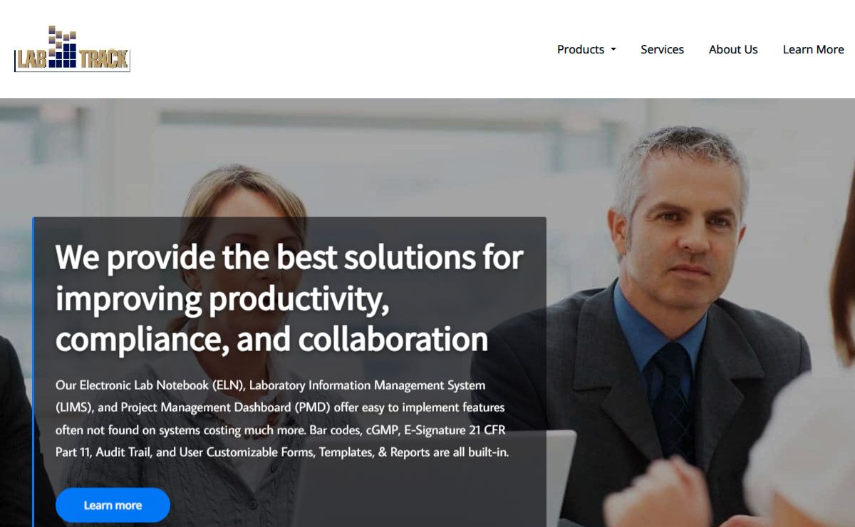 Easy to use laboratory software