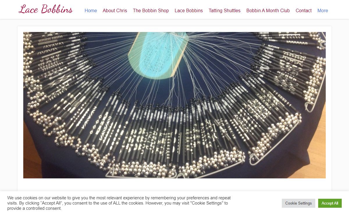 Lace Bobbins By Chris Parsons – Beautiful Bobbins and Tools For Lacemakers