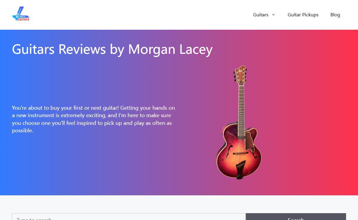 Guitars Reviews by Morgan Lacey
