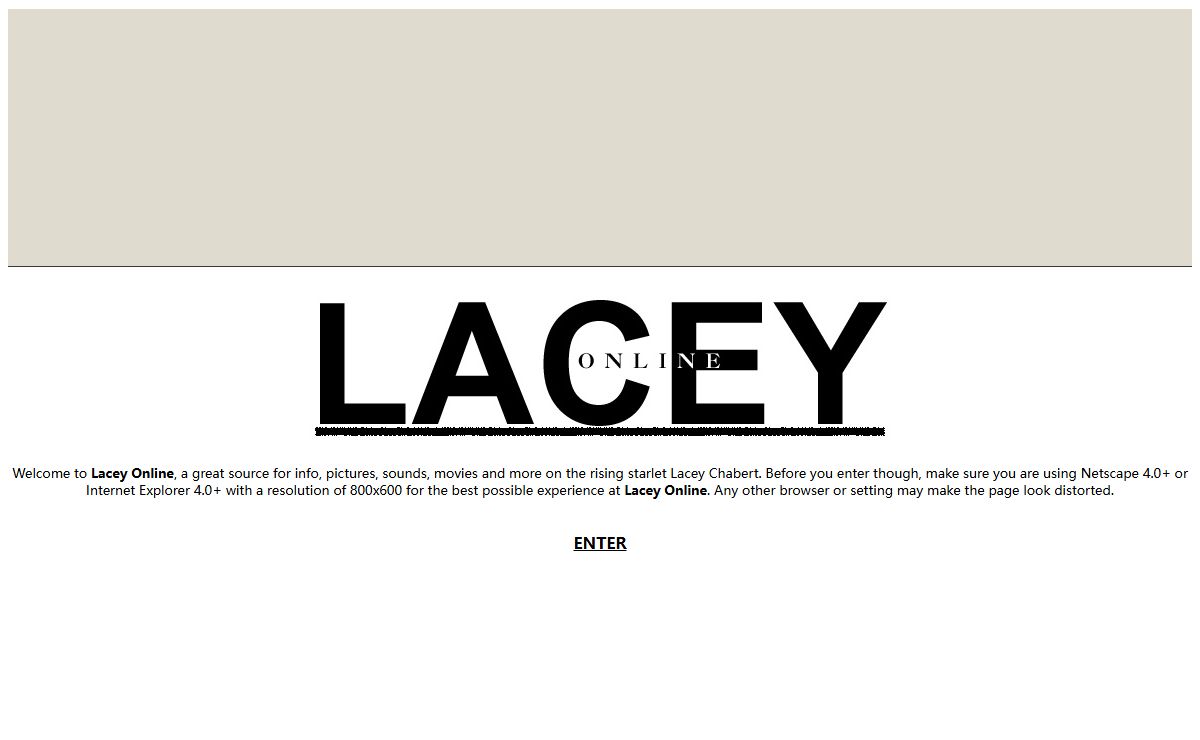 Welcome to Lacey Online