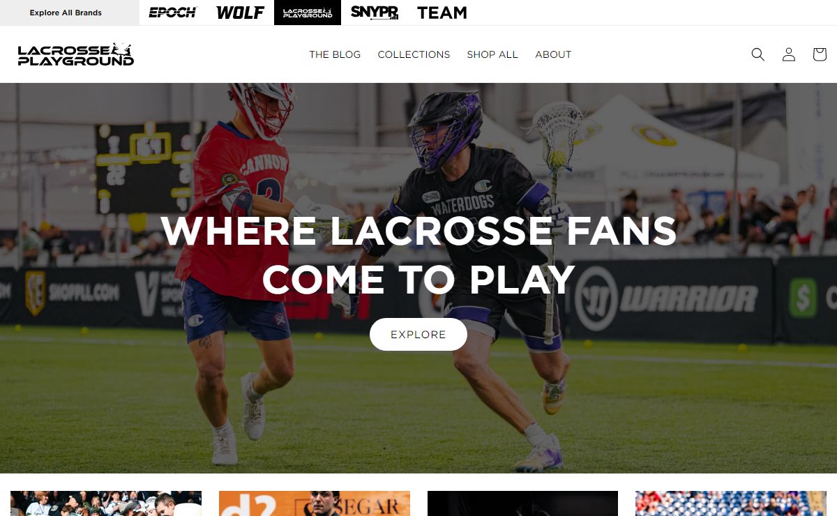 Lacrosse Playground