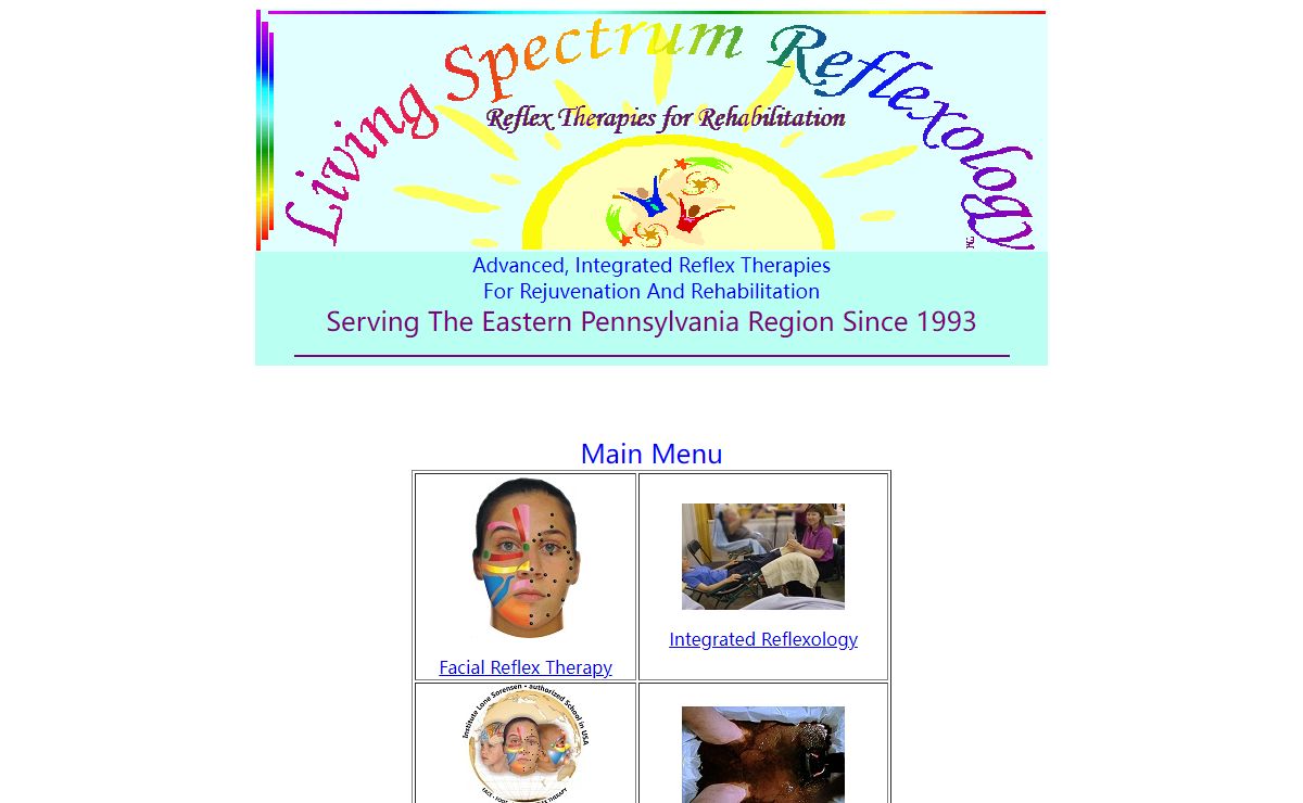 Living Spectrum Reflexology - Advanced Reflex Therapies For Rehabilitation