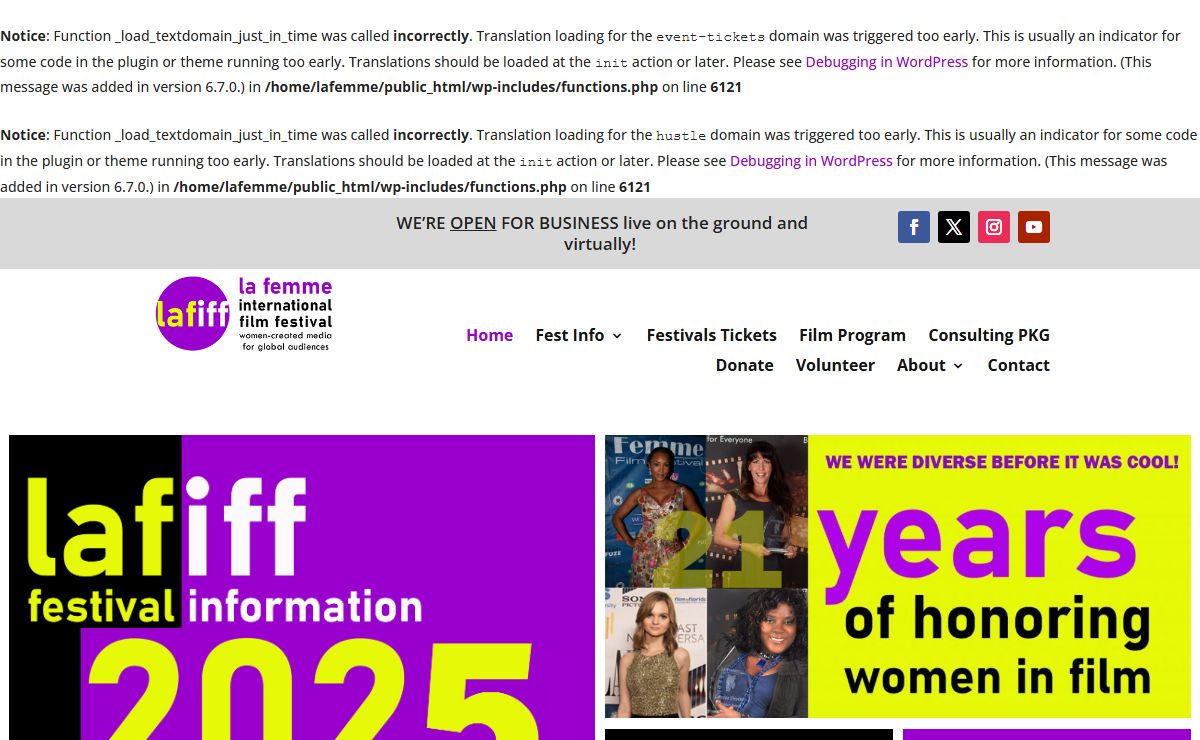 La Femme International Film Festival | Awards Ceremony