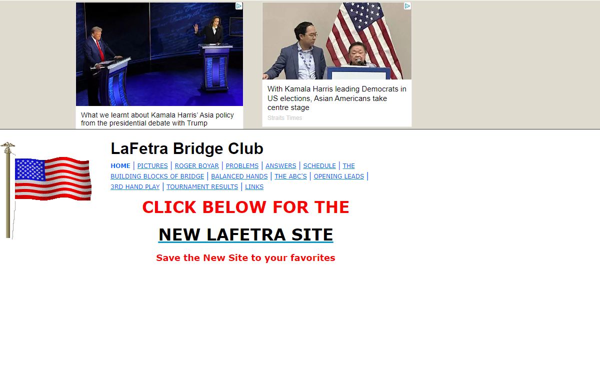 LaFetra Bridge Club