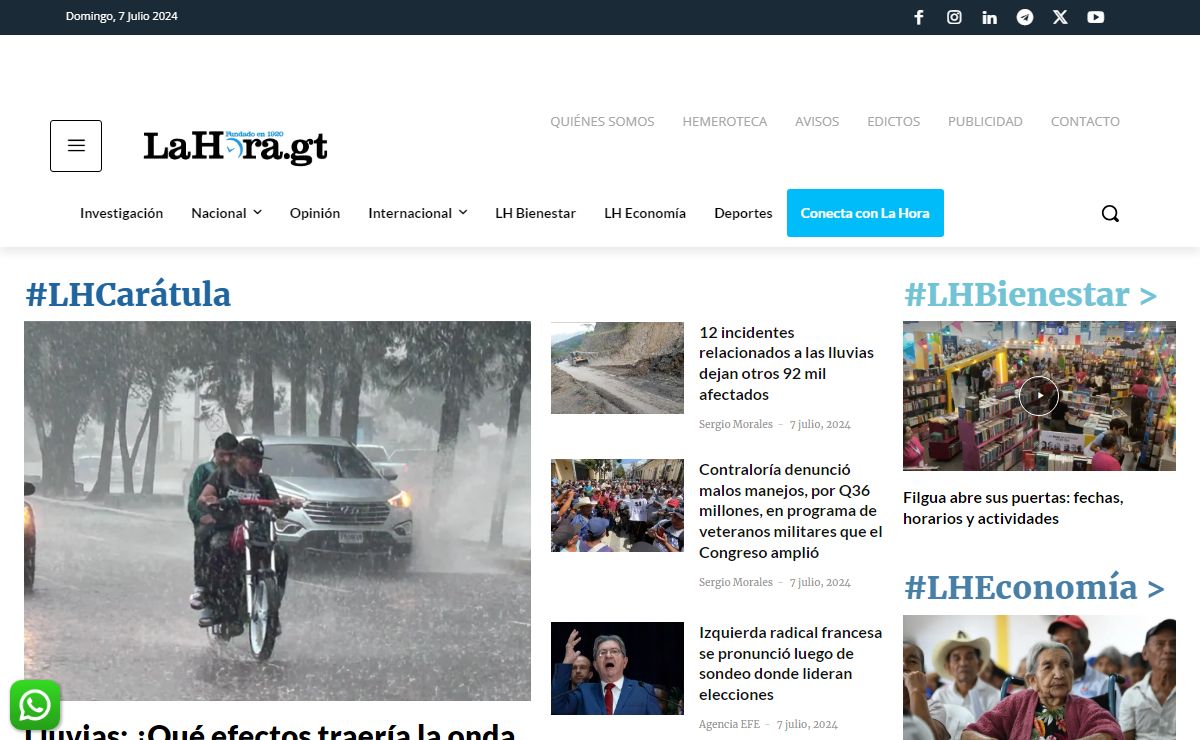 Portada - La Hora