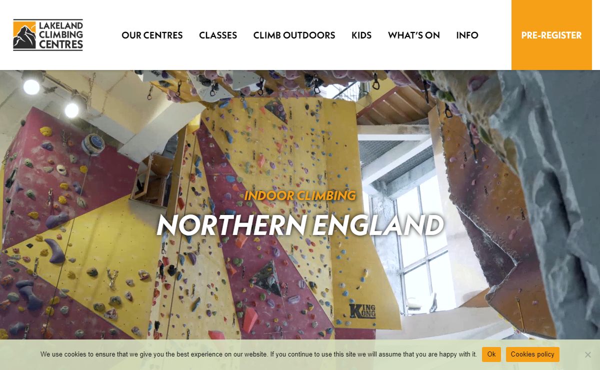 Lakeland Climbing Centres