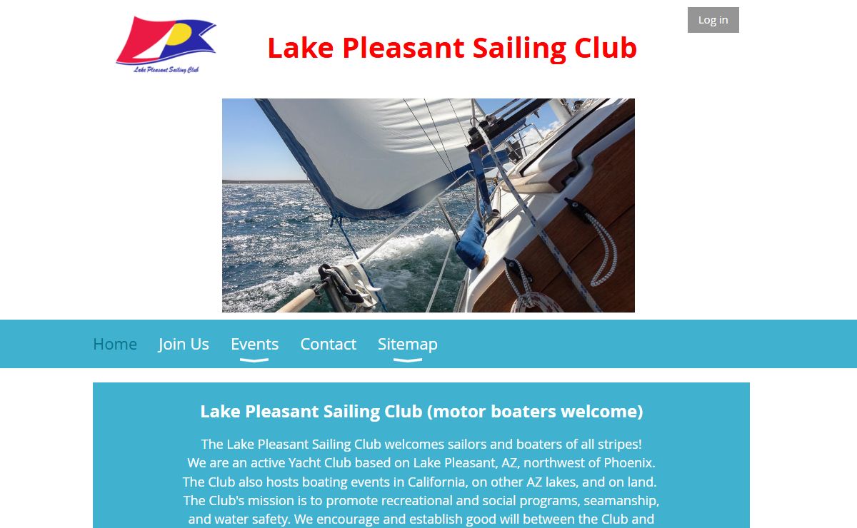 Lake Pleasant Sailing Club - Home