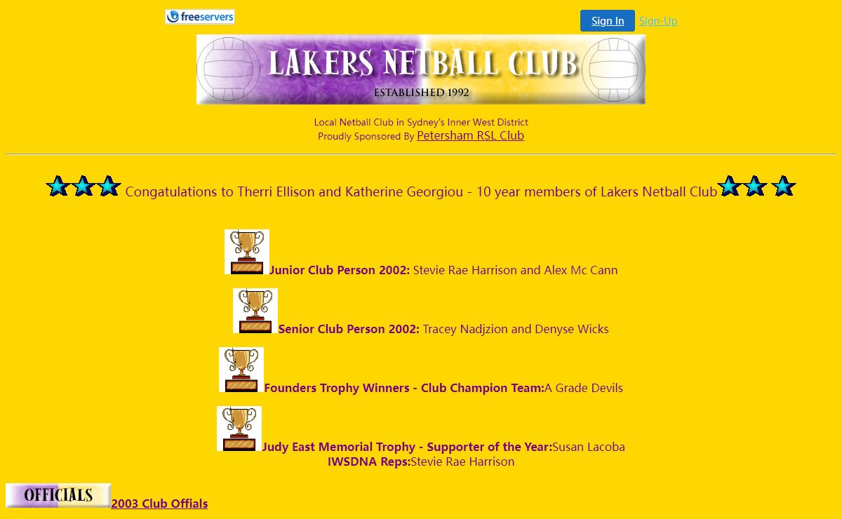 Lakers Netball Club