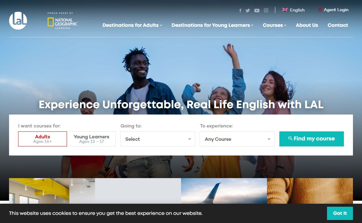 LAL Schools • Experience the world learning English with LAL : LAL Schools