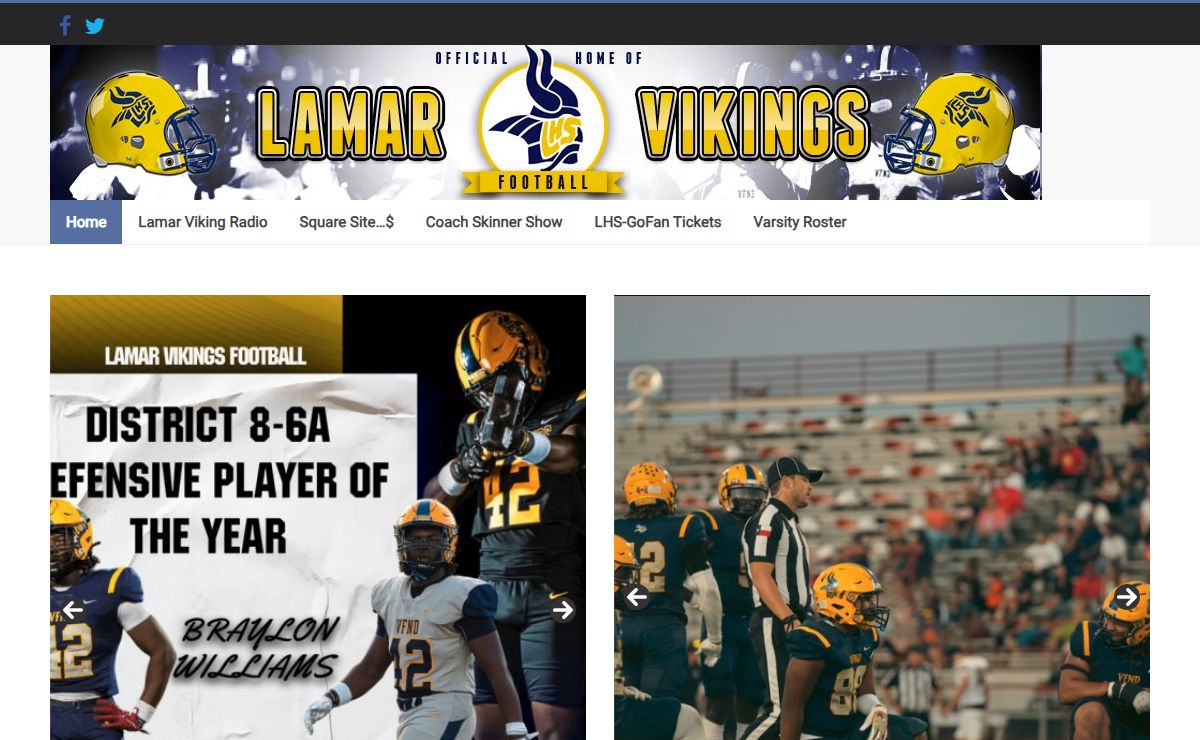 Lamar Viking Football – Viking Fight Never Dies!