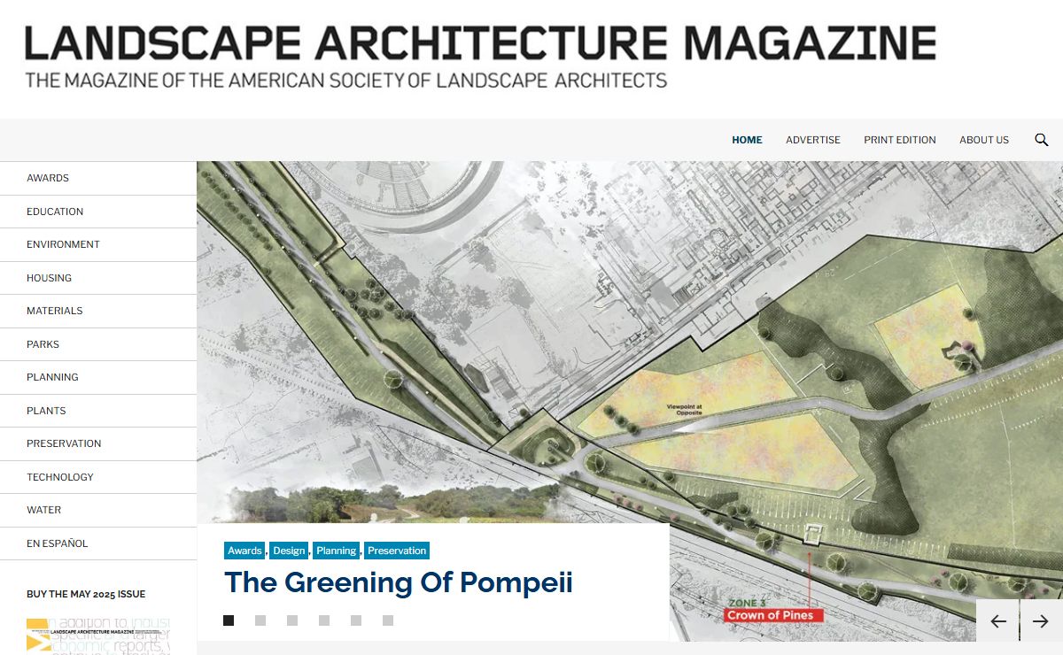 Landscape Architecture Magazine | The Magazine of the American Society of Landscape Architects