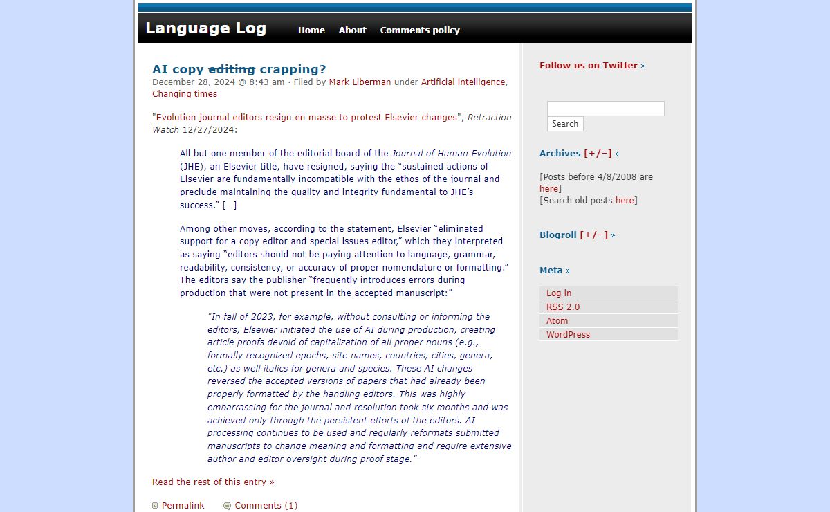 Language Log