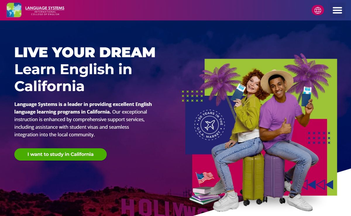 Language Systems International: learn English in California