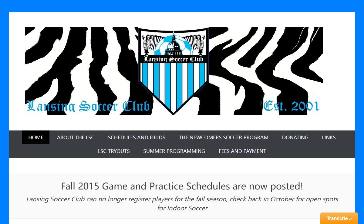 Lansing Soccer Club | Soccer For All