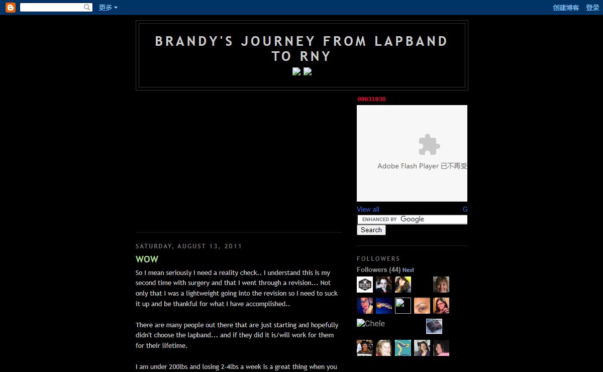 Brandy's Journey from LapBand to RNY