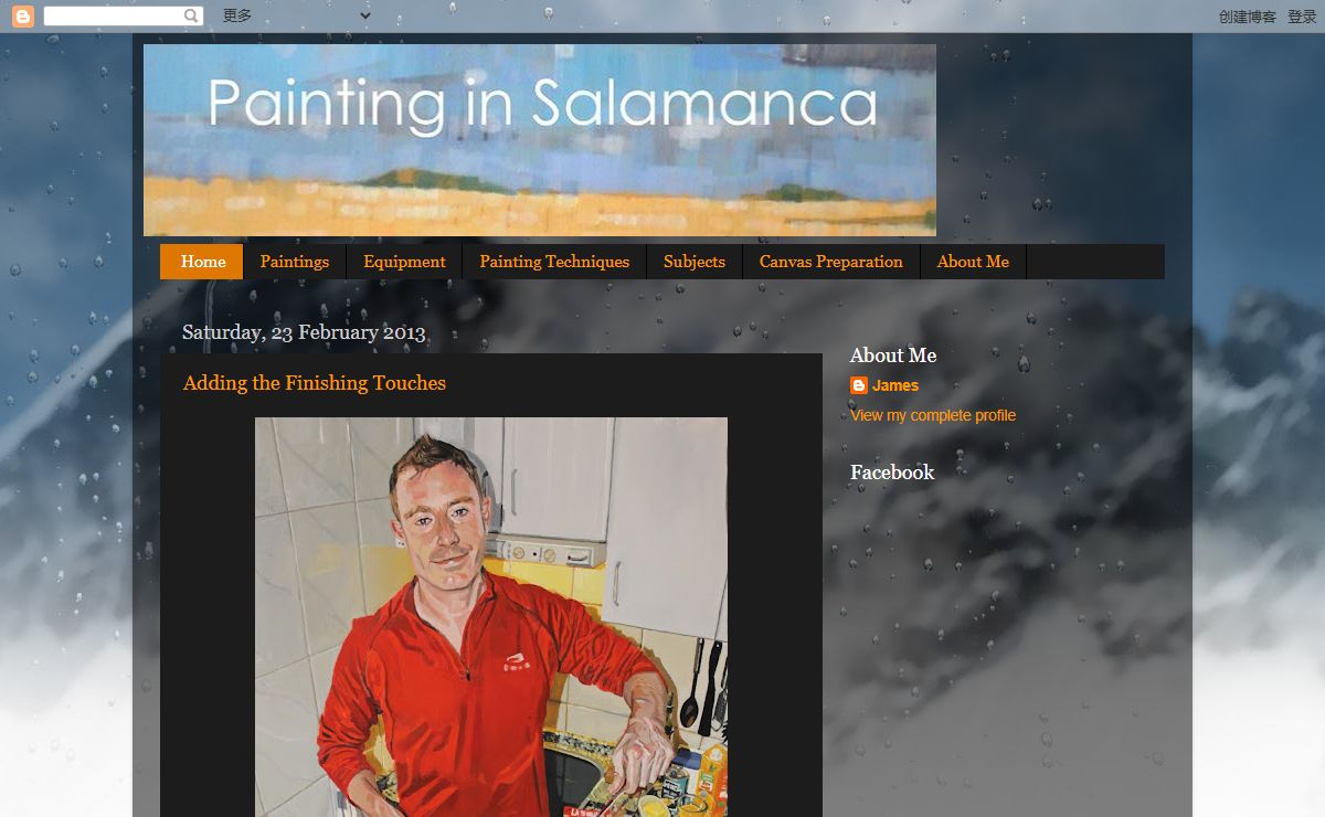 Painting in Salamanca