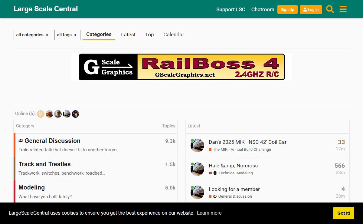 Large Scale Central - A place to share information about Large Scale and garden trains