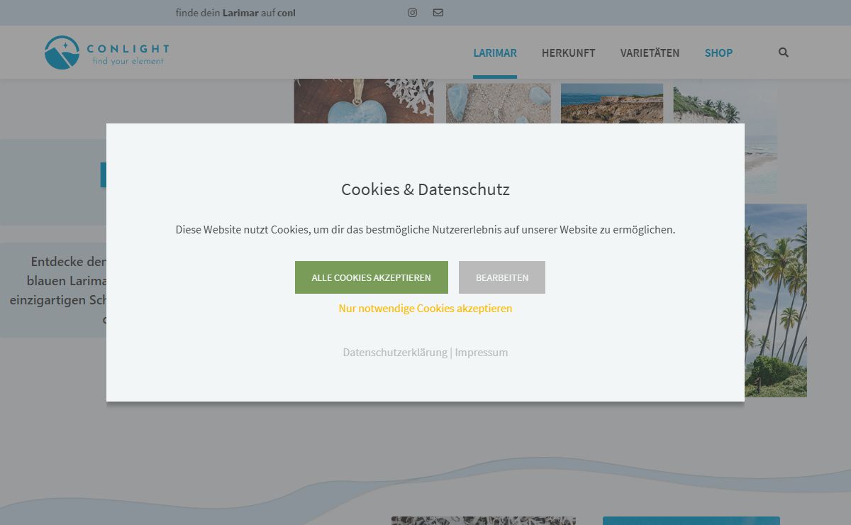 Larimar - Herkunft & Shop