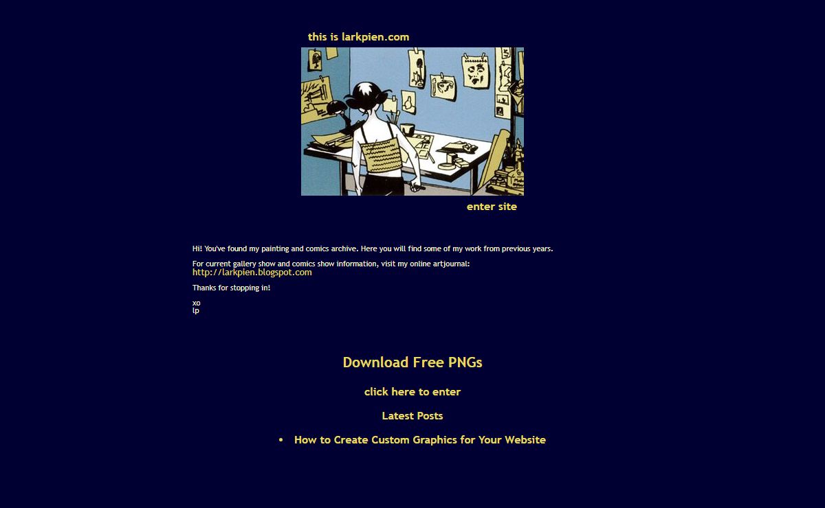 larkpien.com: online home of lark pien