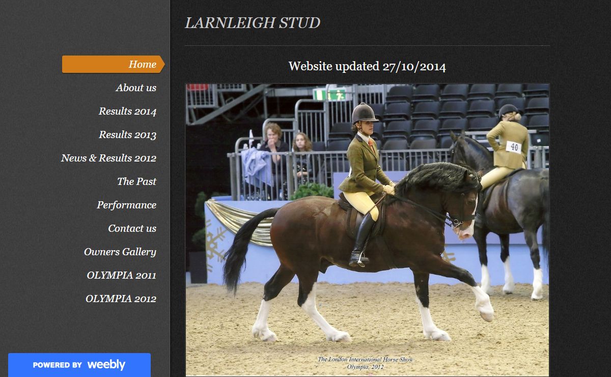 LARNLEIGH STUD - Home
