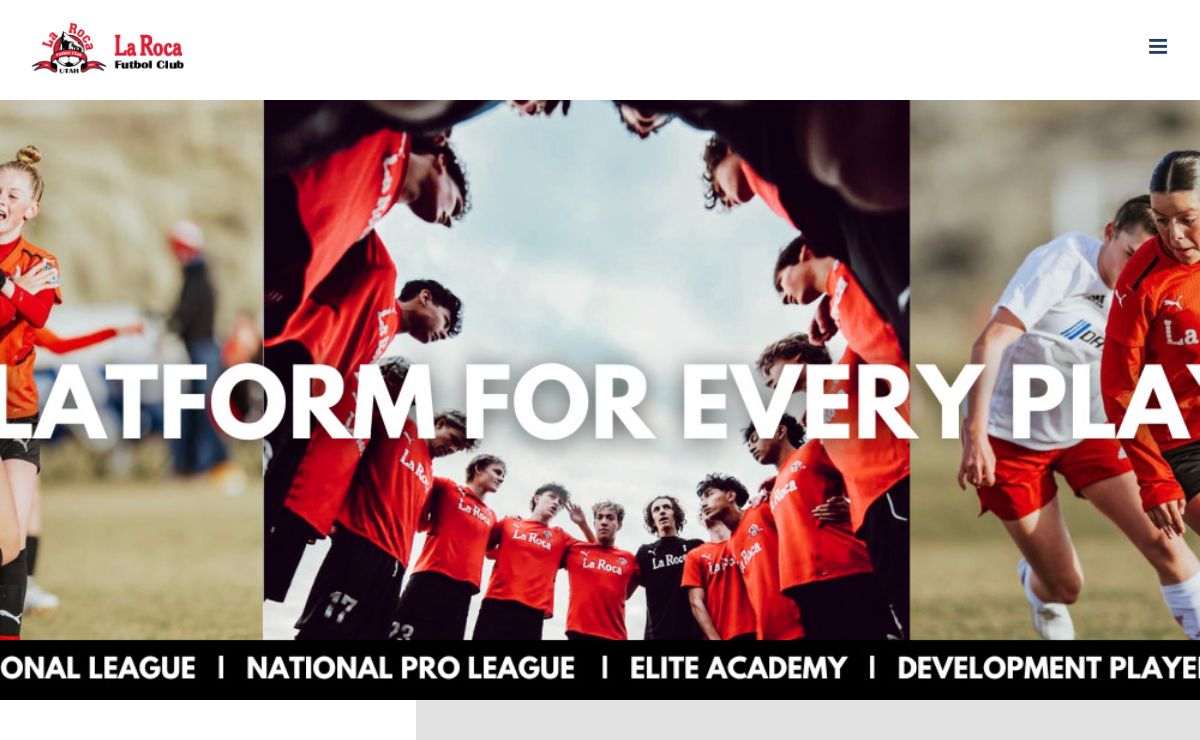 La Roca Futbol Club – Utah’s Premiere Soccer Club