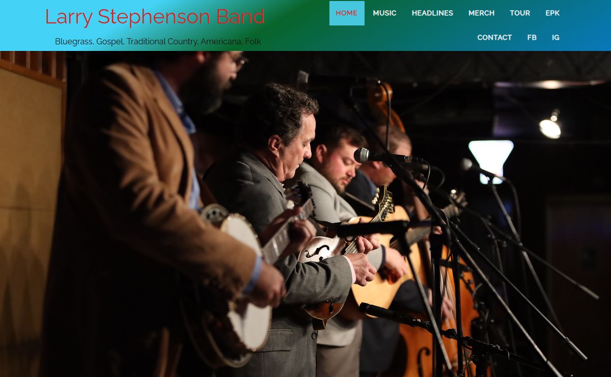 Larry Stephenson Band – Bluegrass, Gospel, Traditional Country, Americana, Folk