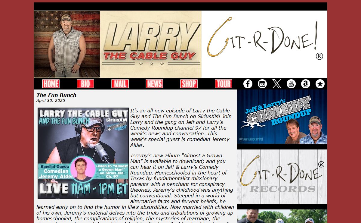 Larry The Cable Guy