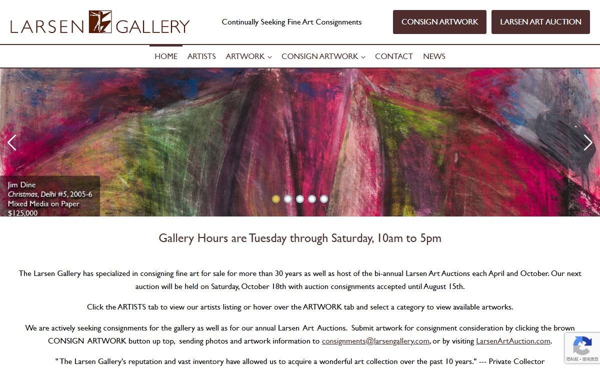 Home - The Larsen Gallery