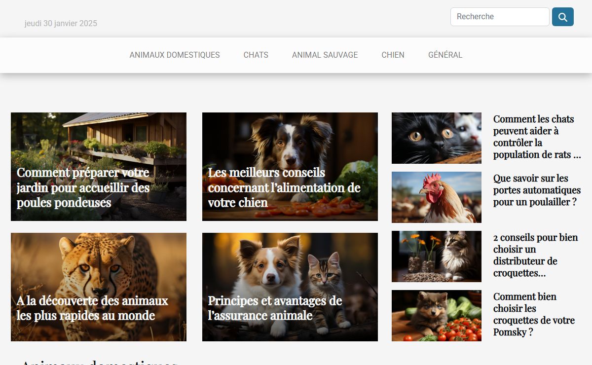 Avec LarsonWeb : les animaux n'auront plus de secrets pour vous ! | larsonweb.org