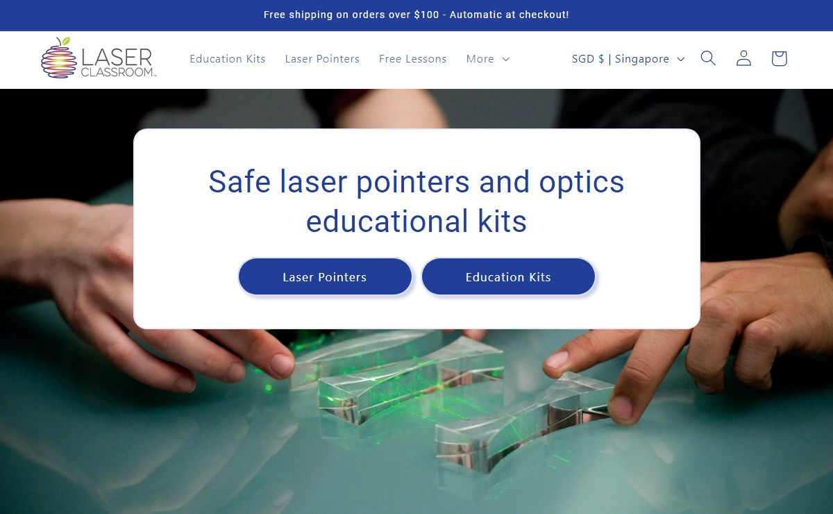 Optics, Light and Laser Education Kits – Laser Classroom