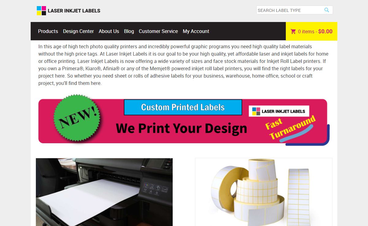 Laser Inkjet Labels: High Quality Laser & Inkjet Printer Labels