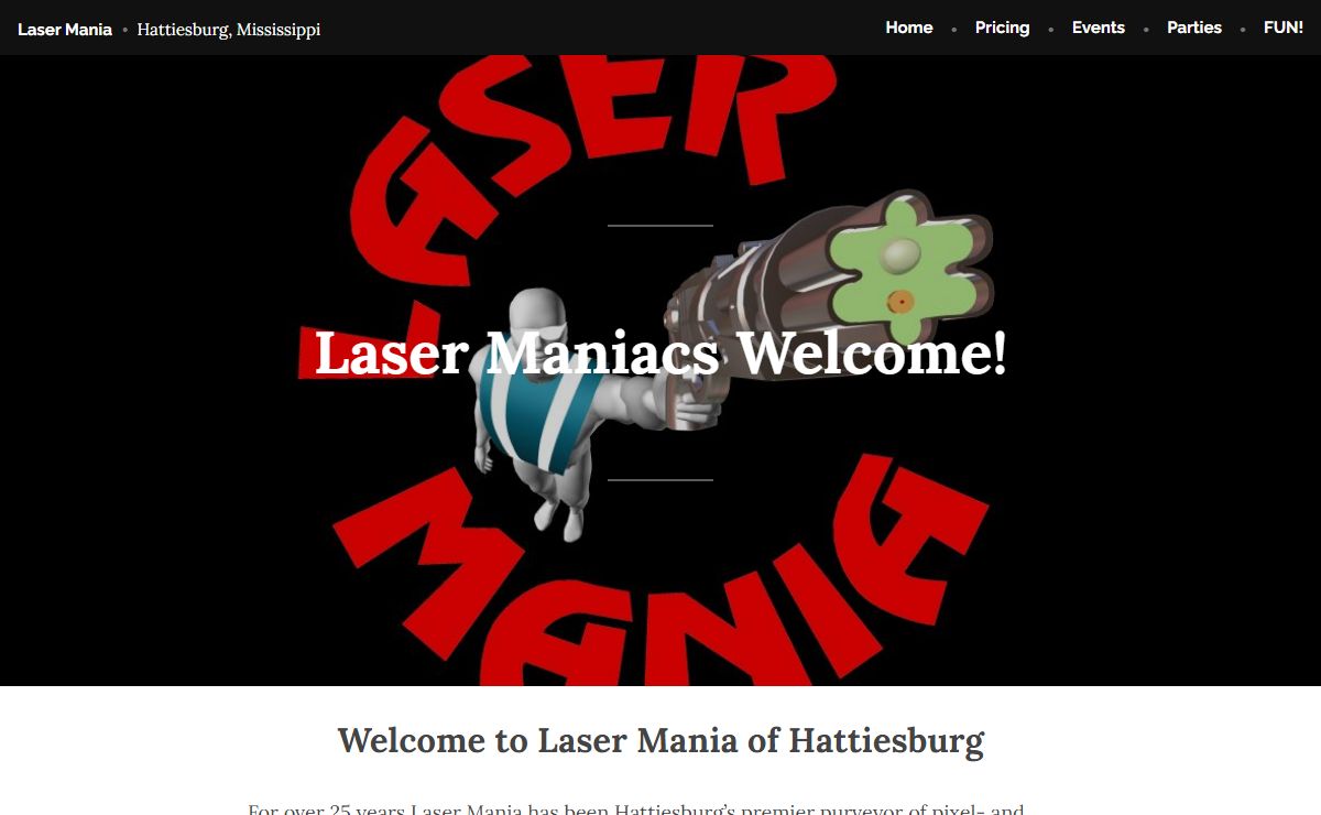 Laser Mania – Hattiesburg, Mississippi