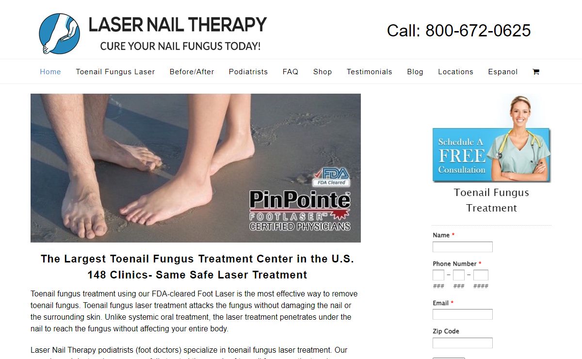 Toenail Fungus Treatment by Doctors - 148 Clinics