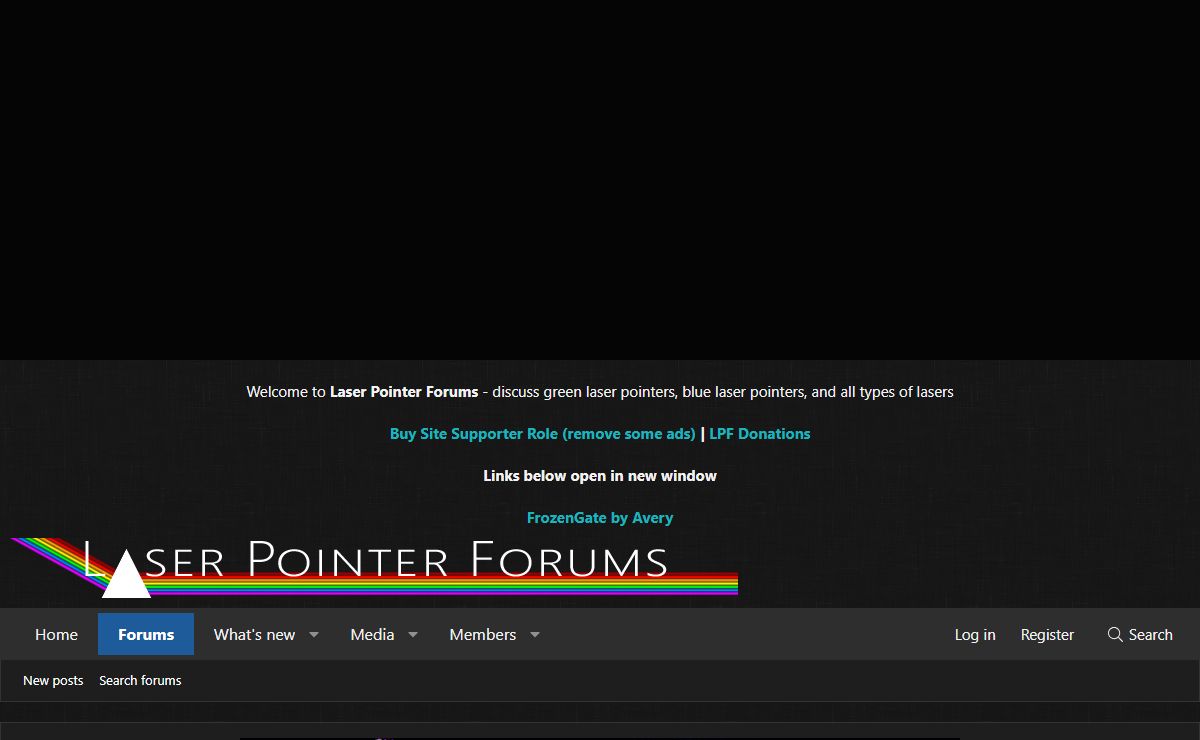 Laser Pointer Forums - Discuss Laser Pointers | High Power Lasers