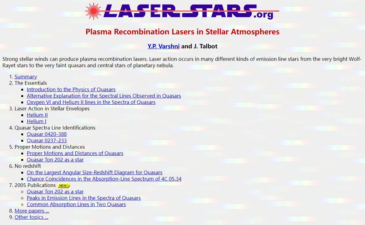 Laser Star Astrophysics