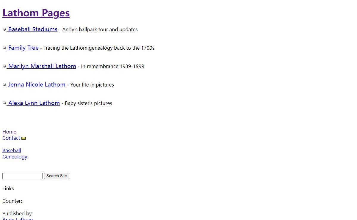 Lathom Pages