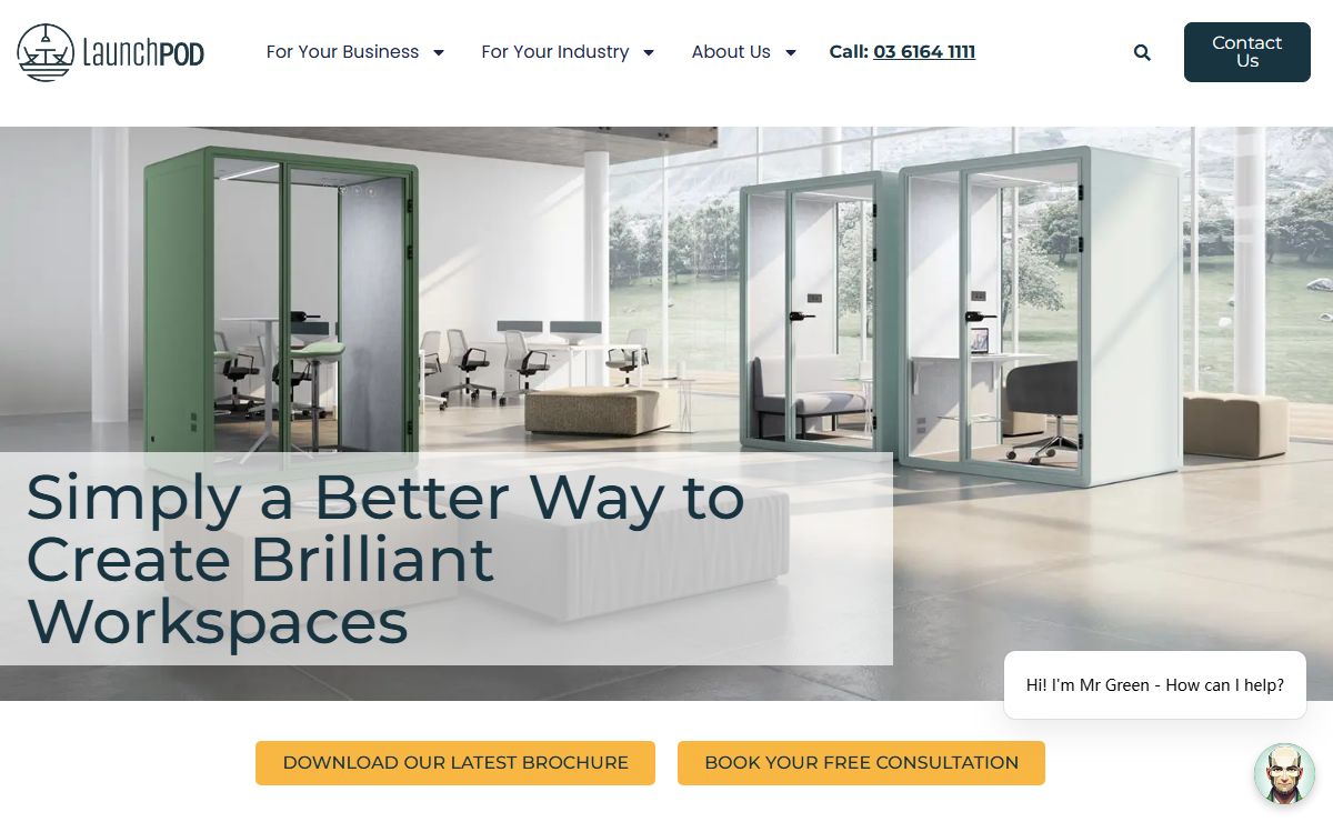 LaunchPOD - Creating Brilliant Workspaces