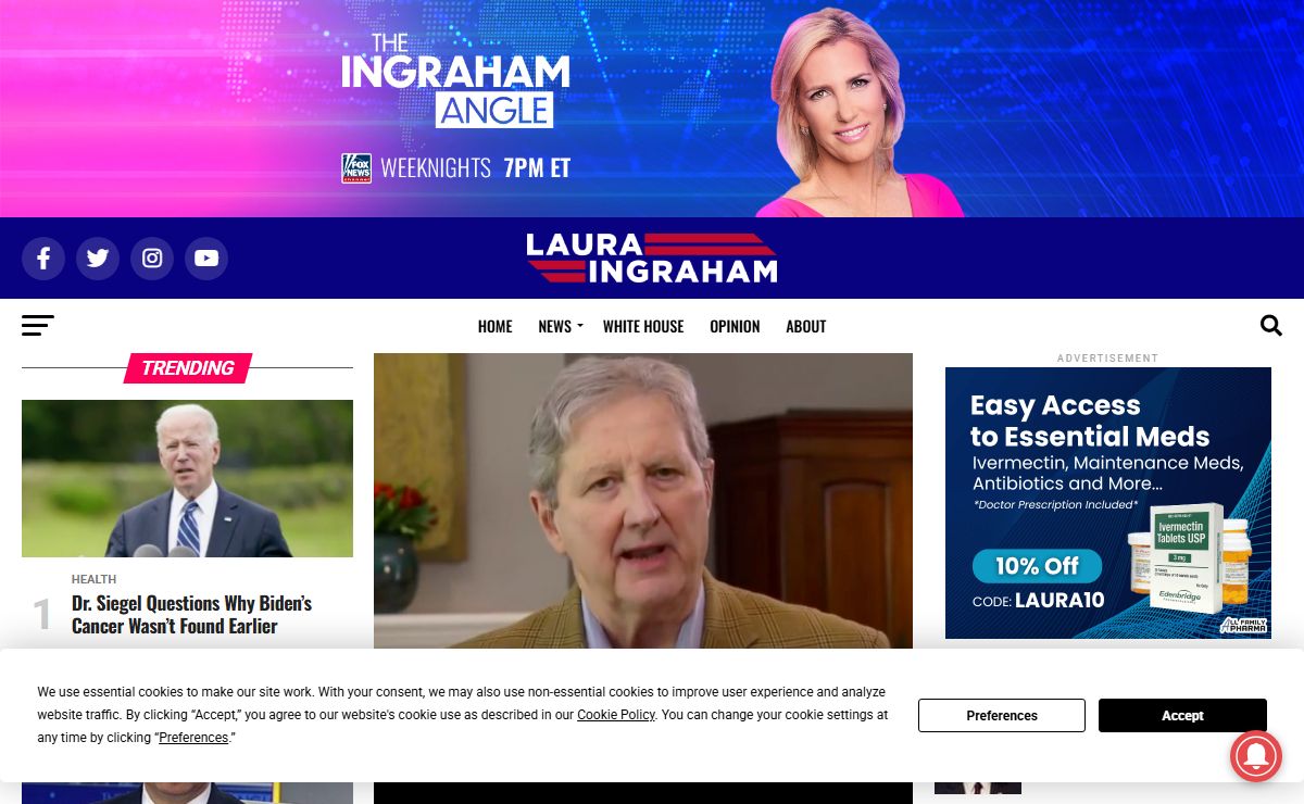Home - Laura Ingraham