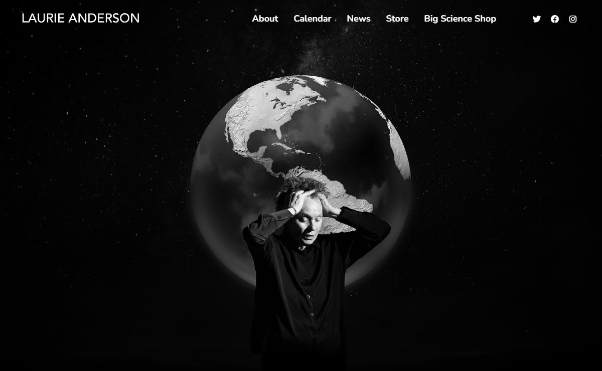 Laurie Anderson – Official Website
