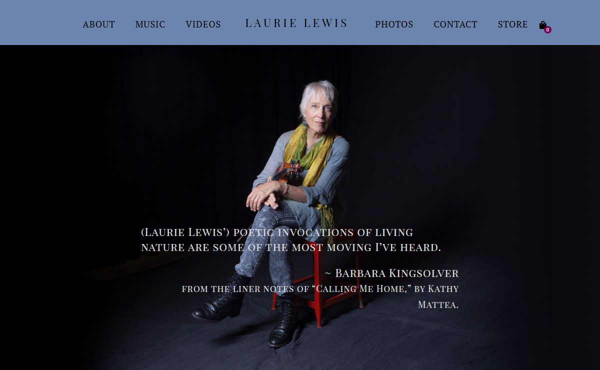 Laurie Lewis – Singer – Songwriter – Fiddler