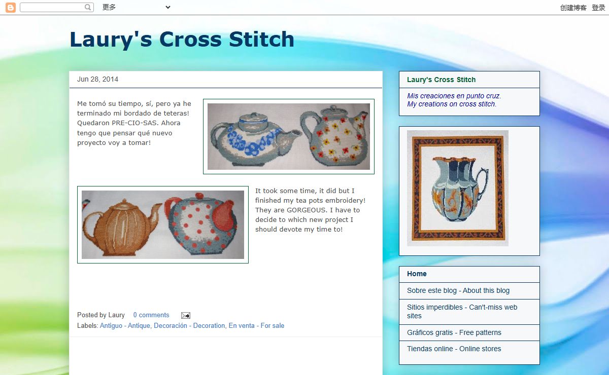 Laury's Cross Stitch