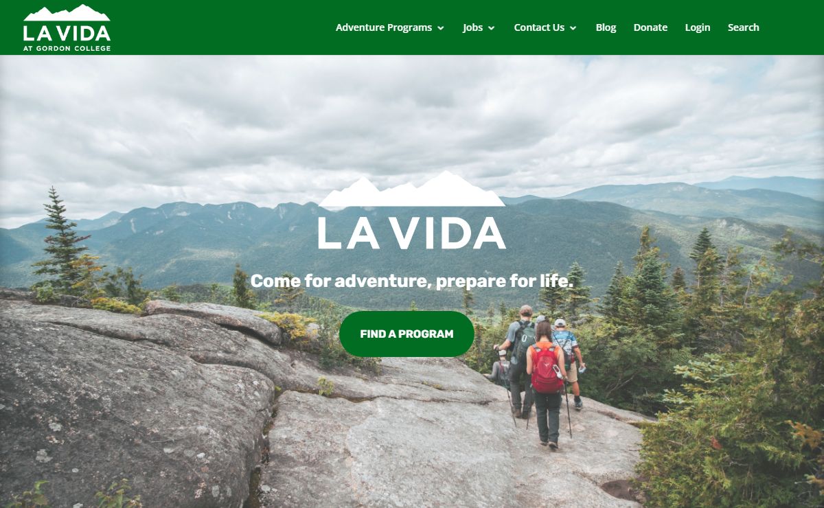 La Vida Home Page - La Vida Center for Outdoor Education and Leadership