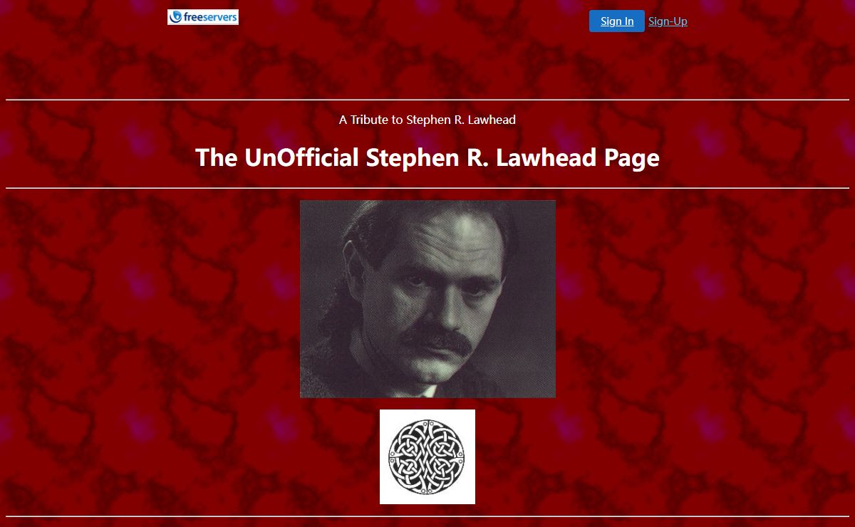 The Unofficial Stephen R. Lawhead Page