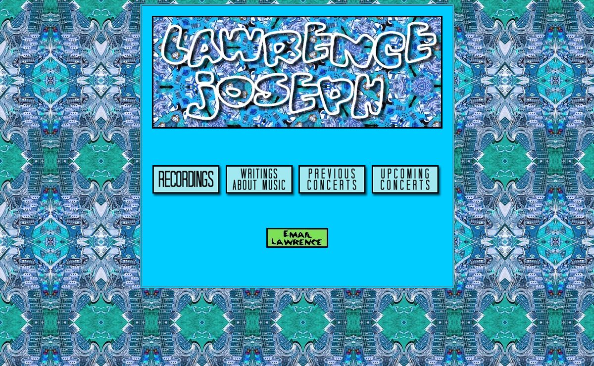 Lawrence Joseph's Web Site