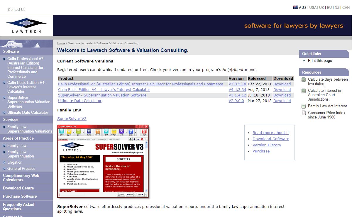 Software for Lawyers