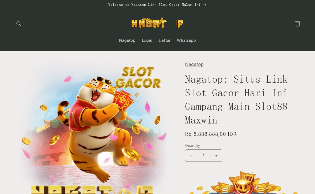 Nagatop: Situs Link Slot Gacor Hari Ini Gampang Main Slot88 Maxwin