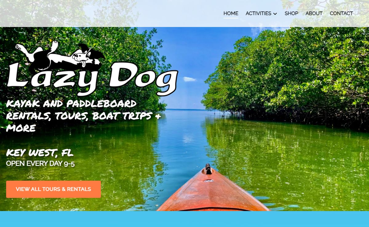 Lazy Dog Adventures | Paddle Boarding & Kayaking Key West