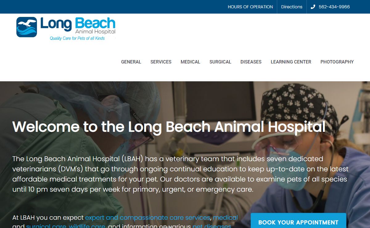Long Beach Animal Hospital Homepage | Long Beach Animal Hospital