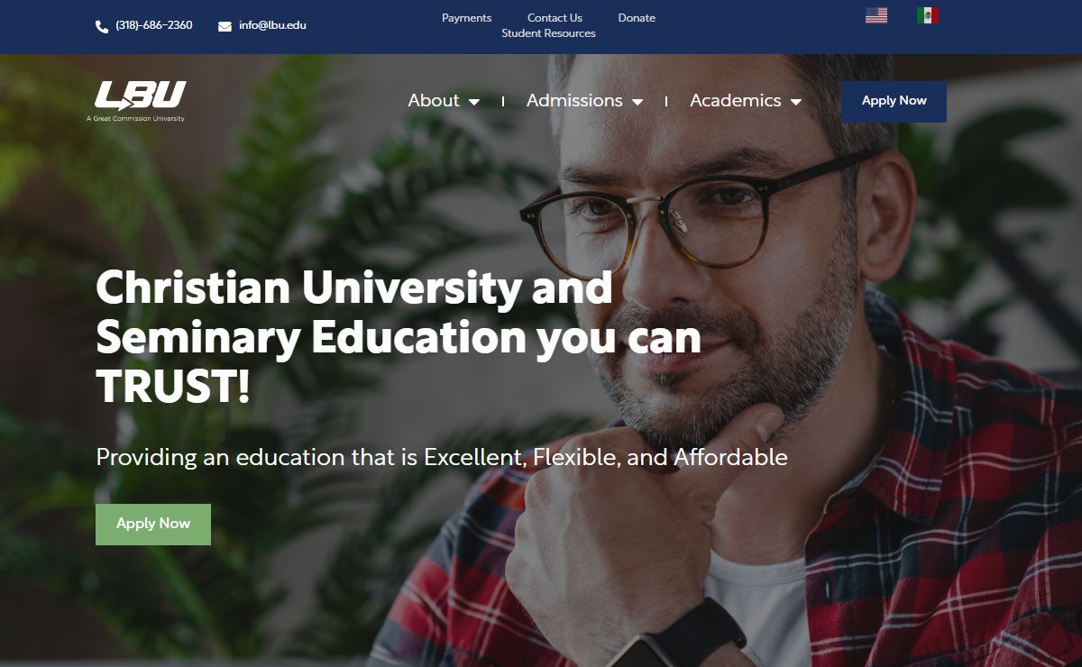 Homepage - Louisiana Baptist University